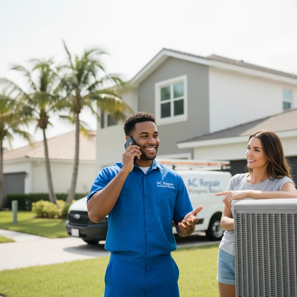 AC Repair Pompano Beach customer support in Wilburton